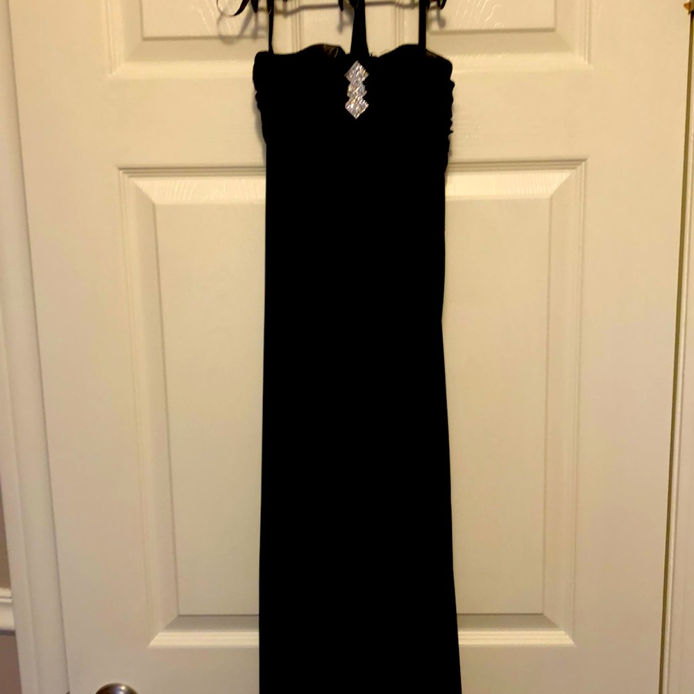 Long black dress